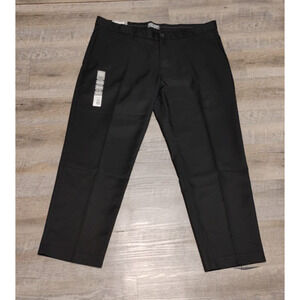 Falls Creek Easy Care Straight Fit Flat Front Dress Pants Slacks Size 42 x 30